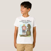 Jurassic Jacked Kid's humorvoller T - Shirt - 'Nic (Vorne ganz)