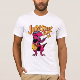 Jurassic Jam Men's T - Shirt - Dinosaurier Playing
