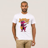 Jurassic Jam Men's T - Shirt - Dinosaurier Playing (Vorne ganz)