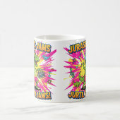 Jurassic Jams Dinosaur Cartoon Kaffeetasse (Mittel)