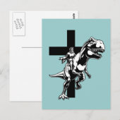 Jurassic Jesus Postkarte (Vorne/Hinten)