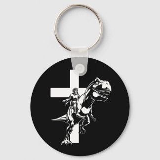 Jurassic Jesus Schlüsselanhänger