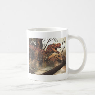 Jurassic Journey: Dinosaur in seinem natürlichen L Kaffeetasse