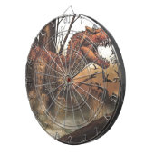 Jurassic Journey: Dinosaurier in seinem natürliche Dartscheibe (Vorderseite rechts)