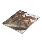 Jurassic Journey: Dinosaurier in seinem natürliche Fliese (Seite)