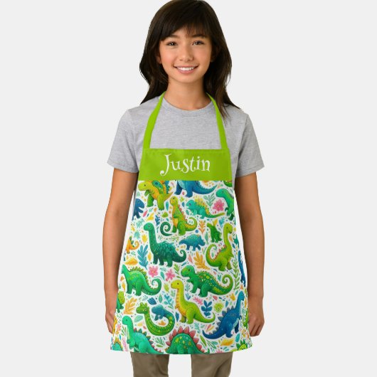 Jurassic Joy Kids' Schürze (Insitu)