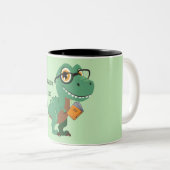 Jurassic nerd zweifarbige tasse (VorderseiteRechts)