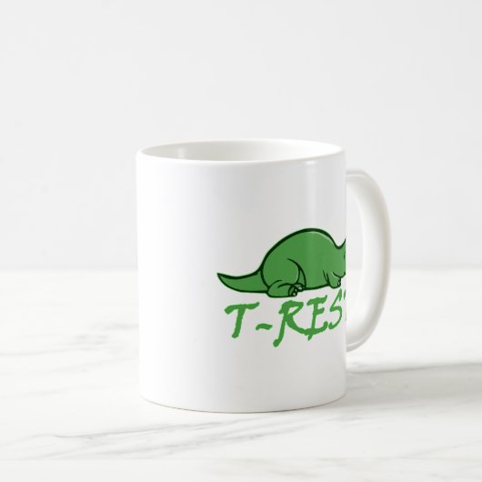 Jurassic Nickerchen Time Kaffeetasse (VorderseiteRechts)