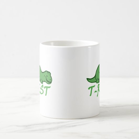 Jurassic Nickerchen Time Kaffeetasse (Mittel)
