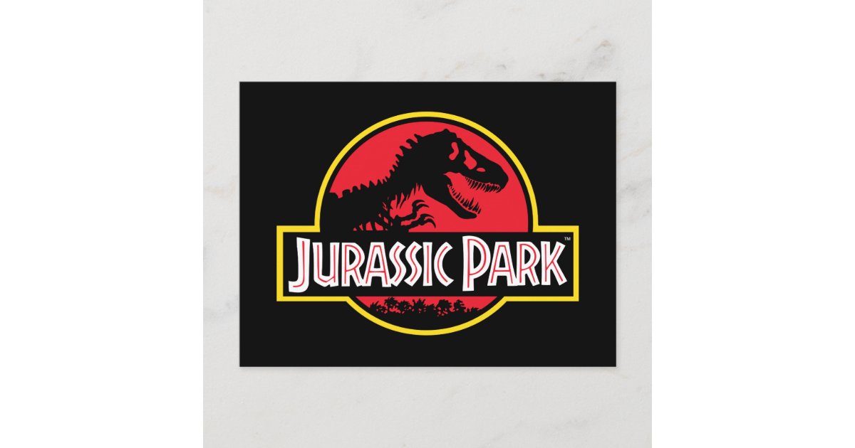 Jurassic-Park-Logo Postkarte | Zazzle.de