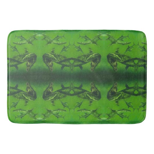 Jurassic Pliosaur Bath Mat Badematte (Vorderseite)