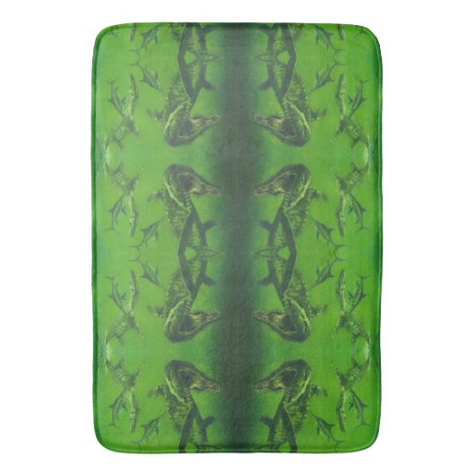 Jurassic Pliosaur Bath Mat Badematte (Vorderseite Vertikal)