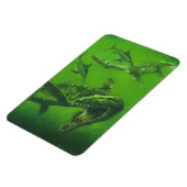 Jurassic Pliosaur Flexible Kühlschrankmagnet Magnet (Linke Seite)