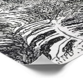 Jurassic Pterodactyls Poster (Ecke)