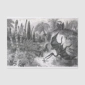 Jurassic Pterodactylus Seidenpapier (Vorderseite)