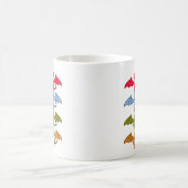 Jurassic-Pterodaktyl-Cartoon Kaffeetasse (Mittel)