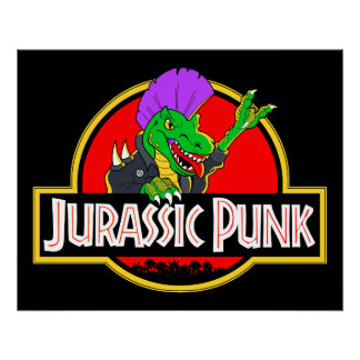Jurassic Punk Poster