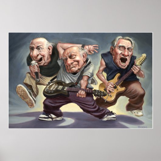 Jurassic Rock Poster (Vorne)