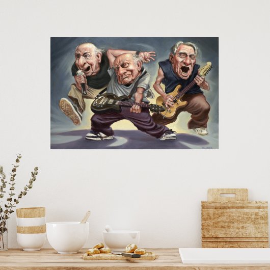 Jurassic Rock Poster (Küche)