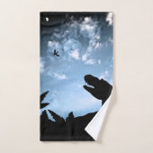 Jurassic Sky Badhandtuch Set (Handtuch)