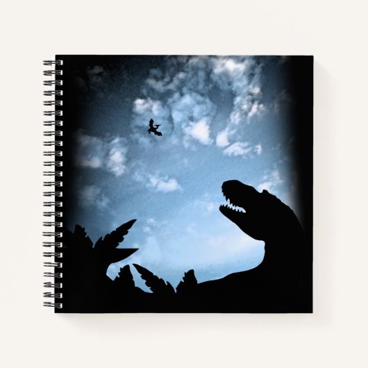 Jurassic Sky Notizblock (Vorderseite)