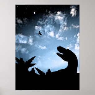 Jurassic Sky Poster