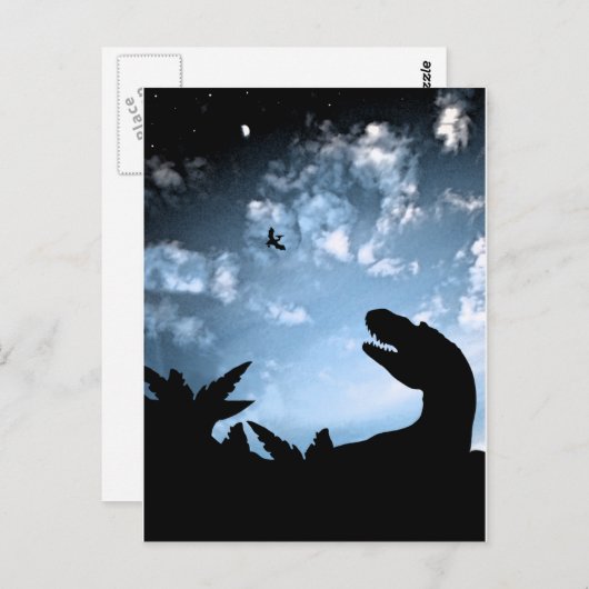 Jurassic Sky Postkarte (Vorne/Hinten)