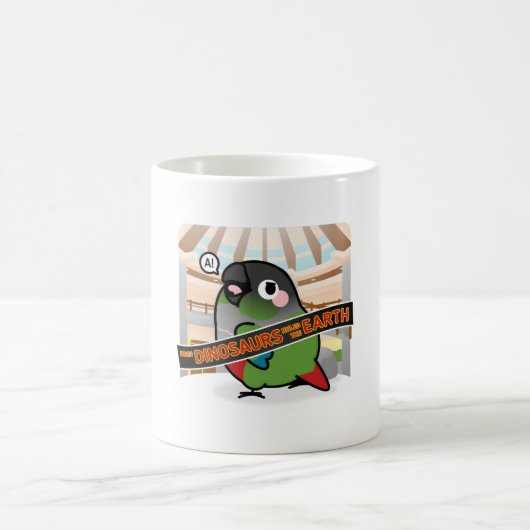 Jurassic Squawk Kaffeetasse (Mittel)