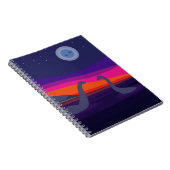 Jurassic Sunset Notizblock (Rechte Seite)