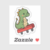 Jurassic Thrills Sticker (Blatt)