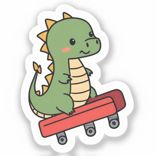 Jurassic Thrills Sticker (Vorderseite)