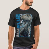 Jurassic World - Blue Fan Art Graphic Classic T-SH T-Shirt (Vorderseite)