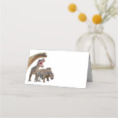 Jurassic World Dinosaurier Food Table Karte (Rückseite)