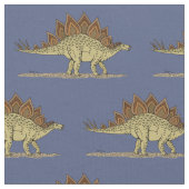 Jurassisch-Dinosaurier-Stegosaurus Stoff (Nahaufnahme)