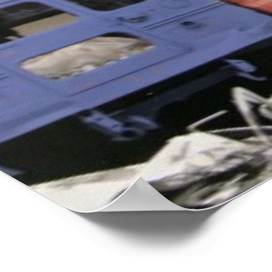 Jurassische Attack Print Poster (Ecke)