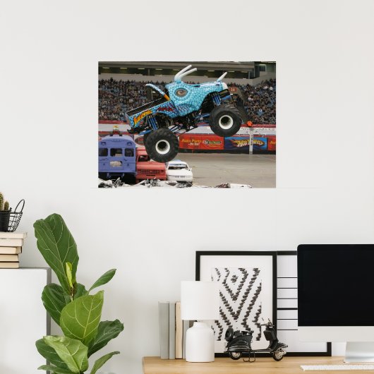 Jurassische Attack Print Poster (Heimbüro)