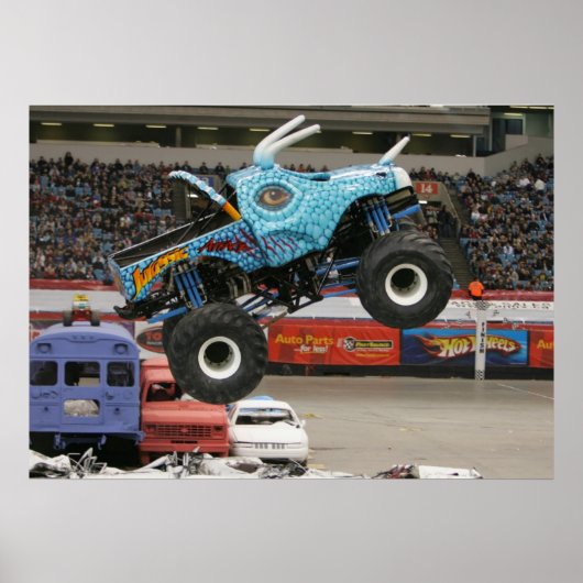 Jurassische Attack Print Poster (Vorne)