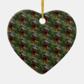 Jurassische Dinosaurier Keramikornament (Vorne)