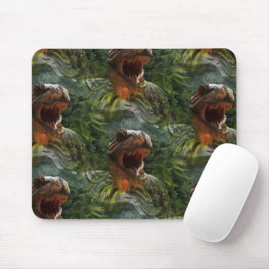 Jurassische Dinosaurier Mousepad (Mit Mouse)