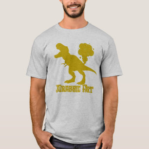 Jurassische Furz T-Rex T-Shirt