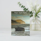 Jurassische Küste, Dorset individuell anpassbar Postkarte (Stehend Vorderseite)