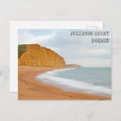 Jurassische Küste, Dorset Postkarte (Vorne/Hinten)