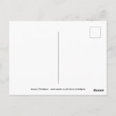 Jurassische Küste, Dorset Postkarte (Rückseite)