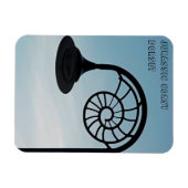 Jurassische Küste Magnet (Horizontal)