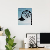 Jurassische Küste Poster (Heimbüro)