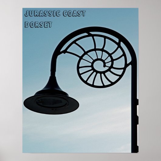 Jurassische Küste Poster (Vorne)