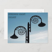 Jurassische Küste Postkarte (Vorne/Hinten)