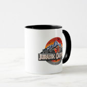 Jurassische Outpost "Dominion Style" Logo-Tasse Tasse (VorderseiteRechts)