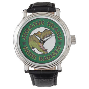 Jurassische Wanderwege Park Ranger Wristwatch Armbanduhr