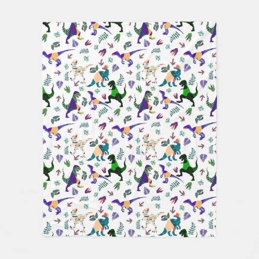 Jurassische Welt Fleecedecke (Vorderseite)